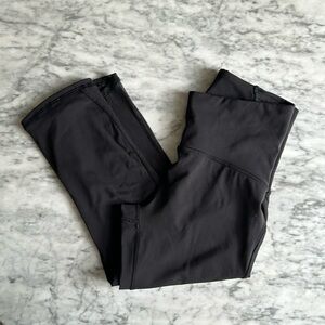 Lululemon cropped Black Leggings size 4